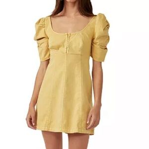 Free People Cheyenne Denim Mini. 50% OFF